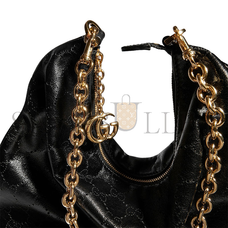 GUCCI LADY LUNETTA CHAIN MEDIUM SHOULDER BAG A006OA (30.5*24*6.5cm)